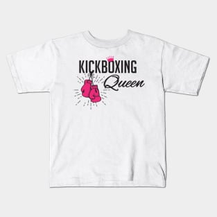 Kickboxing queen Kids T-Shirt